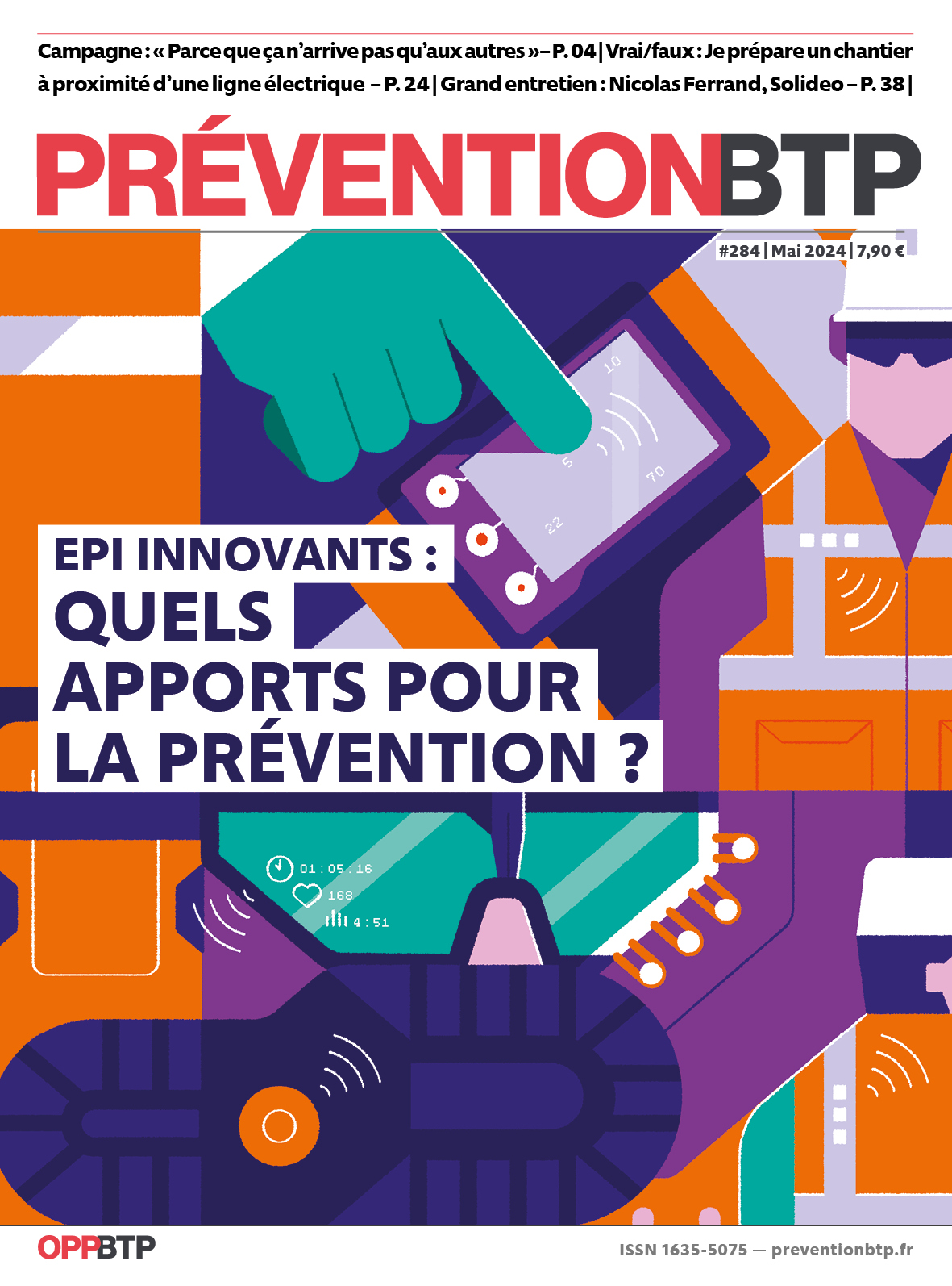 N°284 - EPI innovants : quels apports pour la prévention ?