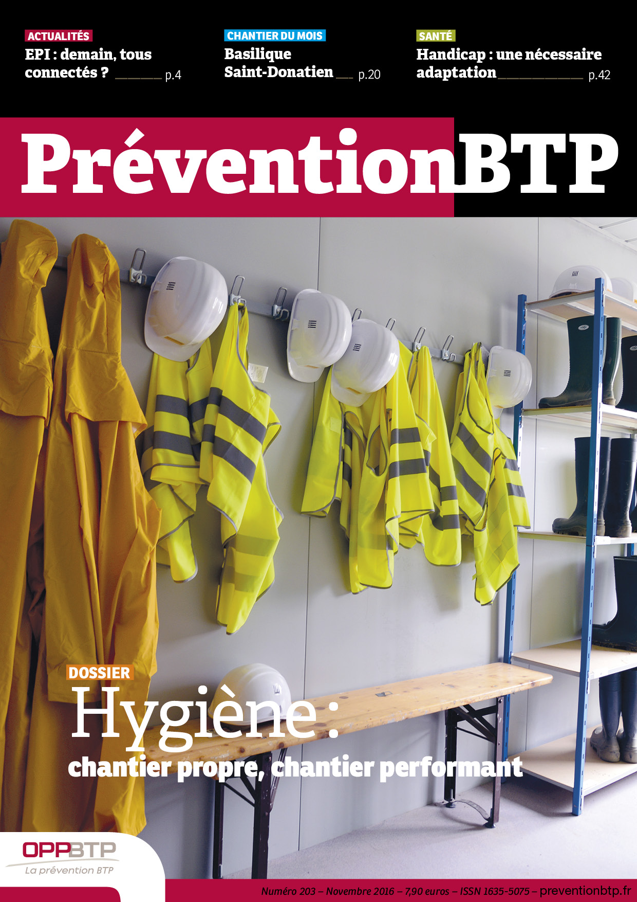 N°203 - Hygiène : chantier propre, chantier performant