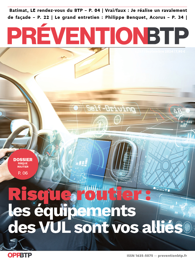 N°287 - Risque routier : les équipements des VUL sont vos alliés