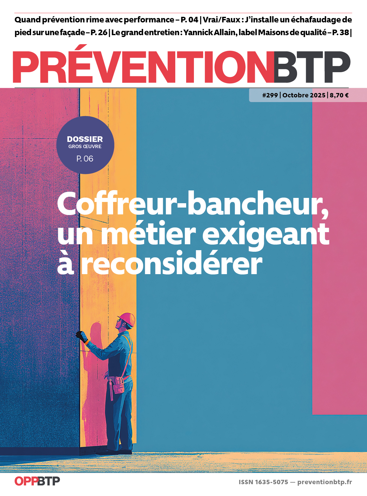 N°299 - Coffreur-bancheur, un métier exigeant à reconsidérer