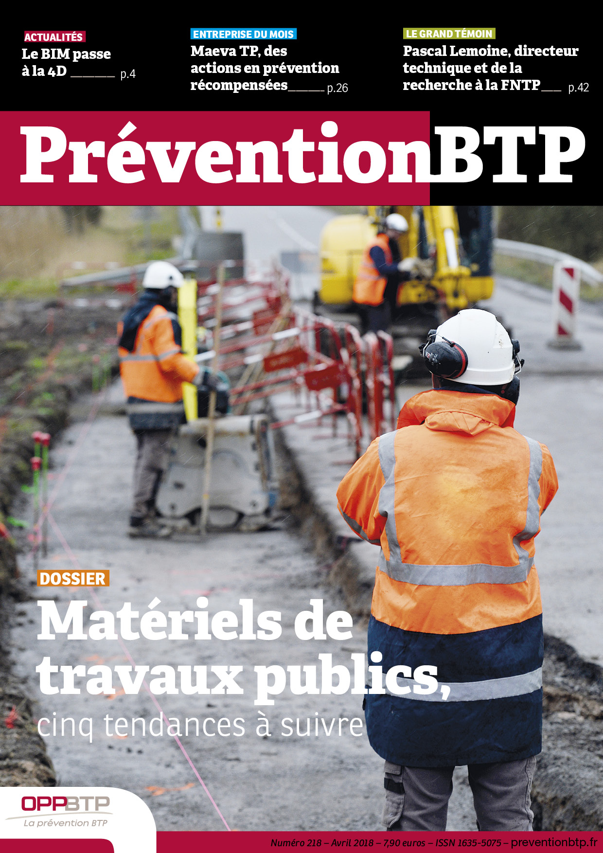 N°218 - Matériels de travaux publics, cinq tendances à suivre