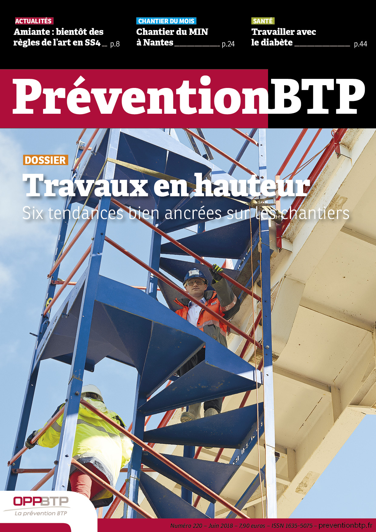 N°220 - Travaux en hauteur : six tendances bien ancrées sur les chantiers